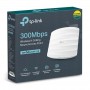 Точка доступа TP-Link EAP110 (1х100Мбит, 300Mbps, 100мВт, 2,4Ghz, 20дБм, потолочная, passive PoE, EAP Controller, 2х4дБи)