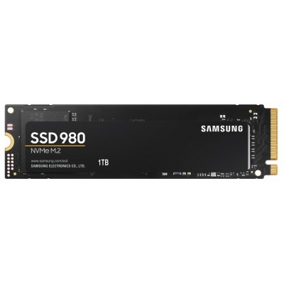 Купить ᐈ Кривой Рог ᐈ Низкая цена ᐈ Накопитель SSD 1ТB Samsung 980 M.2 2280 PCIe 3.0 x4 NVMe V-NAND MLC (MZ-V8V1T0BW)