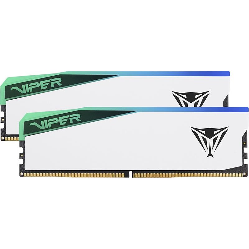 Купить ᐈ Кривой Рог ᐈ Низкая цена ᐈ Модуль памяти DDR5 2x16GB/6600 Patriot Viper Elite 5 RGB (PVER532G66C36KW)