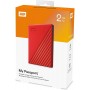 Внешний жесткий диск 2.5" USB 2.0TB WD My Passport Red (WDBYVG0020BRD-WESN)