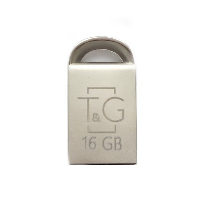 Флеш-накопитель USB 16GB T&G 107 Metal Series Silver (TG107-16G)