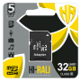 Карта памяти MicroSDHC 32GB UHS-I Class 10 Hi-Rali + SD-adapter (HI-32GBSD10U1-01)