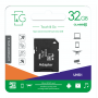 Карта памяти MicroSDHC 32GB UHS-I Class 10 T&G + SD-adapter (TG-32GBSD10U1-01)