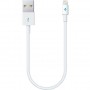 Кабель Ttec USB - Lightning (M/M), Mini Cable, 0.3 м, White (2DK7512B)