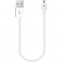 Кабель Ttec USB - мicro USB (M/M), Mini, 0.3 м, White (2DK7513B) 