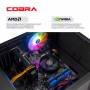 Купити Персональный компьютер COBRA Advanced (A55.16.S5.36.18556); AMD Ryzen 5 5500 (3.6 - 4.2 ГГц) / ОЗУ 16 ГБ / SSD 500 ГБ / N