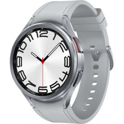 Купити Смарт-часы Samsung Galaxy Watch6 Classic 47mm Silver (SM-R960NZSASEK); 1.5" (480 x 480) Super AMOLED сенсорный / Exynos W