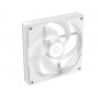 Вентилятор ID-Cooling AS-120-ARGB-W, 120x120x25мм, 3-pin, 4-pin, белый