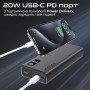 Универсальная мобильная батарея Promate Bolt-20PD Black 20000mAh