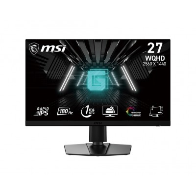 Купити Монитор MSI 27" G272QPF E2 IPS Black 180Hz; 2560х1440, 1 мс, 300 кд/м2, DisplayPort, 2xHDMIᐈ Кривий Ріг ᐈ Замовити по низ