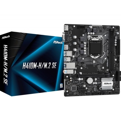 Материнская плата ASRock H410M-H/M.2 SE Socket 1200