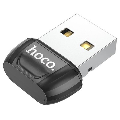 Купить ᐈ Кривой Рог ᐈ Низкая цена ᐈ Bluetooth-адаптер Hoco UA18 v5.0 Black