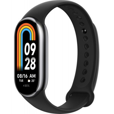 Купить ᐈ Кривой Рог ᐈ Низкая цена ᐈ Фитнес-браслет Xiaomi Mi Smart Band 8 Graphite Black (BHR7165GL); 1.62" (490x192) AMOLED сен