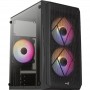 Корпус AeroCool CS-107-A-BK-v2 (ACCS-PC14032.11) Black + БП VX Plus 500 500W