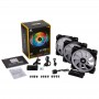 Купить ᐈ Кривой Рог ᐈ Низкая цена ᐈ Вентилятор Corsair LL120 RGB 3 Fan Pack (CO-9050072-WW), 120x120x25мм, 4-pin, черный
