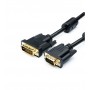 Кабель Atcom VGA - DVI (M/M), HD15M/DVI-I, 1.8 м, Black (16143)