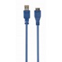 Кабель Gembird USB - micro USB Type-B V 3.0 (M/M), 5pin, 0.5 м, синій (CCP-mUSB3-AMBM-0.5M)