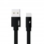 Кабель Remax RC-094a Kerolla USB - USB Type-C (M/M), 2 м, Black (6954851284536)