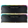 Купить ᐈ Кривой Рог ᐈ Низкая цена ᐈ Модуль памяти DDR4 2x16GB/3600 Corsair Vengeance RGB RS Black (CMG32GX4M2D3600C18)