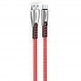 Кабель ColorWay USB - micro USB (M/M), 2.4 А, 1 м, Red (CW-CBUM011-RD)