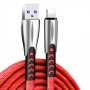 Кабель ColorWay USB - Lightning (M/M), 2.4 А, 1 м, Red (CW-CBUL010-RD)