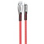 Кабель ColorWay USB - Lightning (M/M), 2.4 А, 1 м, Red (CW-CBUL010-RD)