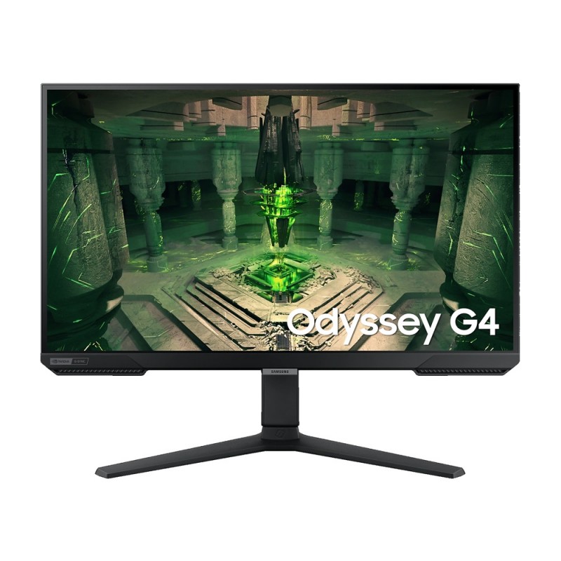 Купить ᐈ Кривой Рог ᐈ Низкая цена ᐈ Монитор Samsung 27" Odyssey G4 S27BG400EI (LS27BG400EIXCI) IPS Black; 1920х1080 (240 Гц), 1 