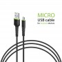 Кабель Intaleo CBFLEXM0 USB - micro USB (M/M), 0.2 м, Black (1283126487422)