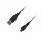 Кабель Piko USB - micro USB V 2.0 (M/M), 0.3 м, Black (1283126474071)