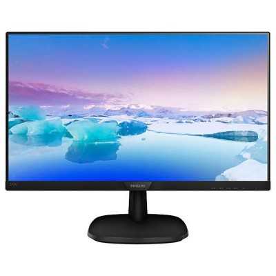 Купить ᐈ Кривой Рог ᐈ Низкая цена ᐈ Монитор Philips 23.8" 243V7QDAB/00 IPS Black; 1920x1080, 250 кд/м2, 5 мс, HDMI, DVI-D, D-Sub