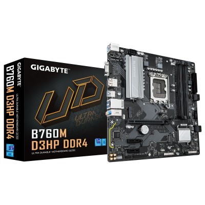 Купить ᐈ Кривой Рог ᐈ Низкая цена ᐈ Материнская плата Gigabyte B760M D3HP DDR4 Socket 1700