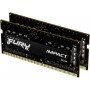 Модуль пам`ятi SO-DIMM 2x16GB/2666 DDR4 Kingston Fury Impact (KF426S16IBK2/32)