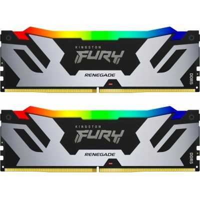 Купить ᐈ Кривой Рог ᐈ Низкая цена ᐈ Модуль памяти DDR5 2x16GB/6000 Kingston Fury Renegade RGB (KF560C32RSAK2-32)