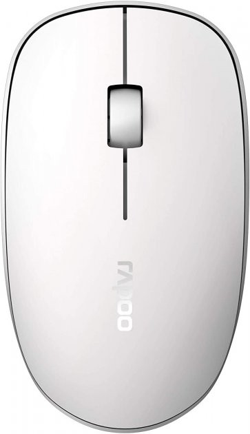 Купить ᐈ Кривой Рог ᐈ Низкая цена ᐈ Мышь беспроводная Rapoo M200 Silent Wireless White