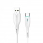 Кабель SkyDolphin S48T USB - USB Type-C (M/M), 1 м, White (USB-000425)