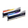 Модуль пам`ятi DDR5 2x16GB/6000 G.Skill Trident Z5 RGB Silver (F5-6000J4040F16GX2-TZ5RS)