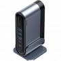 Концентратор USB-C Baseus Multifunctional Working Station Adapter Dark Gray (CAHUB-BG0G) Купить Кривой Рог