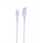 Кабель SkyDolphin S22T Soft Silicone USB - USB Type-C (M/M), 1 м, Violet (USB-000603)