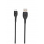 Кабель SkyDolphin S22T Soft Silicone USB - USB Type-C (M/M), 1 м, Black (USB-000604)