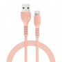 Кабель ACCLAB AL-CBCOLOR-L1PH USB - Lightning (M/M), 1.2 м, Peach (1283126518201)