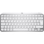 Клавіатура бездротова Logitech MX Keys Mini Wireless Illuminated UA Pale Gray (920-010499)