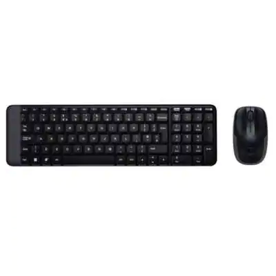 Комплект (клавиатура, мышь) беспроводной Logitech MK220 Black USB (920-003168) Купить Кривой Рог