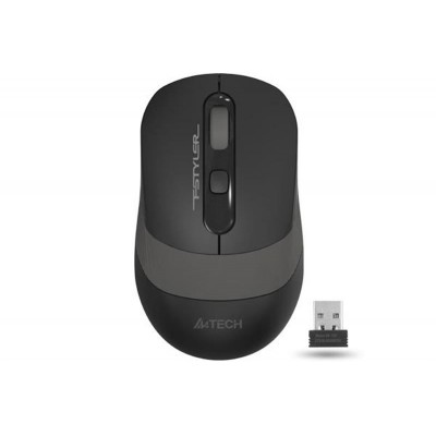 Купить ᐈ Кривой Рог ᐈ Низкая цена ᐈ Мышь беспроводная A4Tech FG10 Black/Grey USB