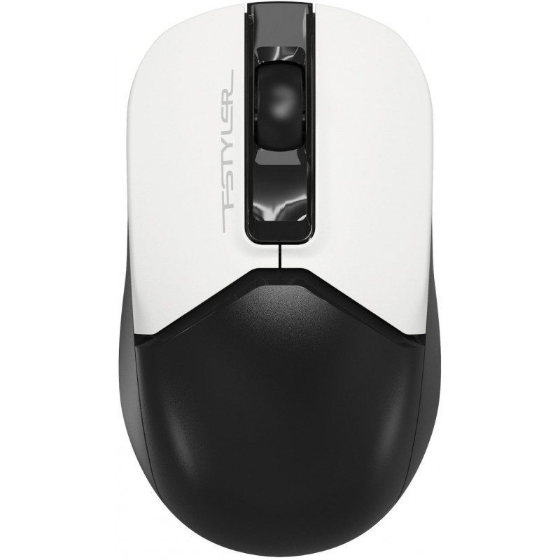 Купить ᐈ Кривой Рог ᐈ Низкая цена ᐈ Мышь беспроводная A4Tech FG12S Black/White