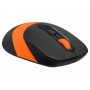 Купить ᐈ Кривой Рог ᐈ Низкая цена ᐈ Мышь беспроводная A4Tech FG10 Black/Orange USB