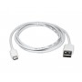 Кабель REAL-EL Pro USB - micro USB V 2.0 (M/M), 0.6 м, білий (EL123500022)