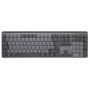 Клавіатура бездротова Logitech MX Mechanical Graphite Clicky (920-010759)