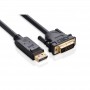 Кабель Ugreen DP103 DisplayPort - DVI, 2 м, Black (10221) Купить Кривой Рог