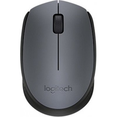 Купить ᐈ Кривой Рог ᐈ Низкая цена ᐈ Мышь беспроводная Logitech M170 Grey/Black (910-004642)