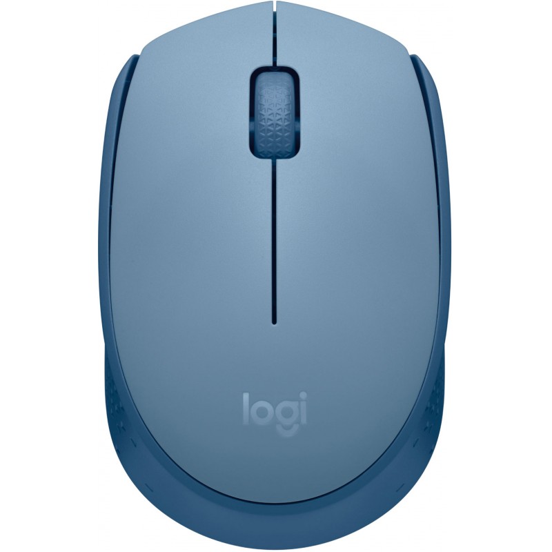 Купить ᐈ Кривой Рог ᐈ Низкая цена ᐈ Мышь беспроводная Logitech M171 Blue/Gray (910-006866)